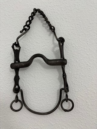 Bocado vaquero forjado a mano