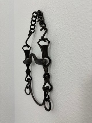 Bocado vaquero forjado a mano