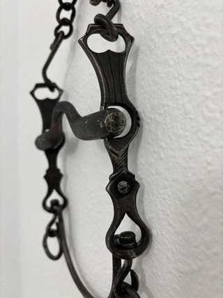 Bocado vaquero forjado a mano