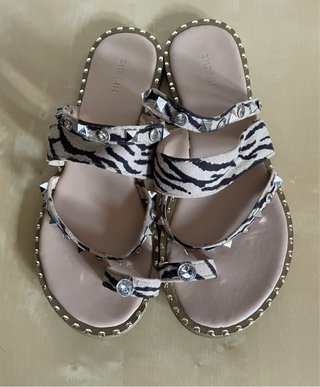 Sandali fantasia animalier n.38