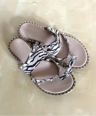 Sandali fantasia animalier n.38