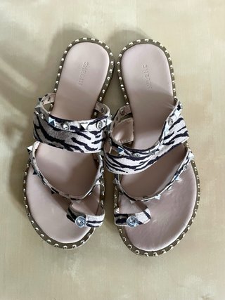 Sandali fantasia animalier n.38