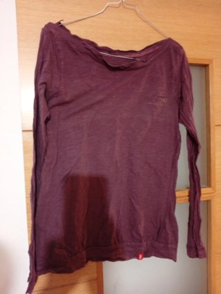 Jersey morado manga larga