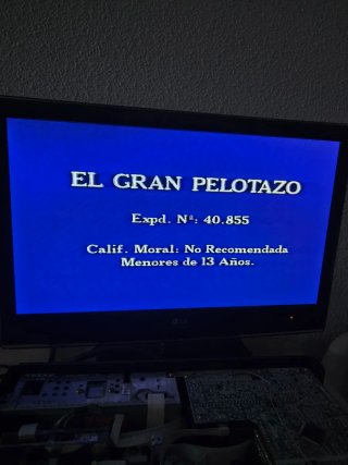 El Gran Pelotazo VHS Comedia Deportes Español