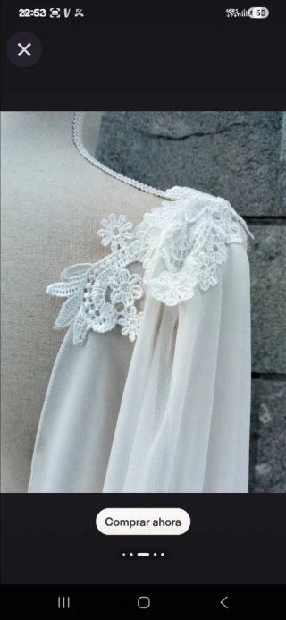 Capa Novia Haizea Couture Blanca