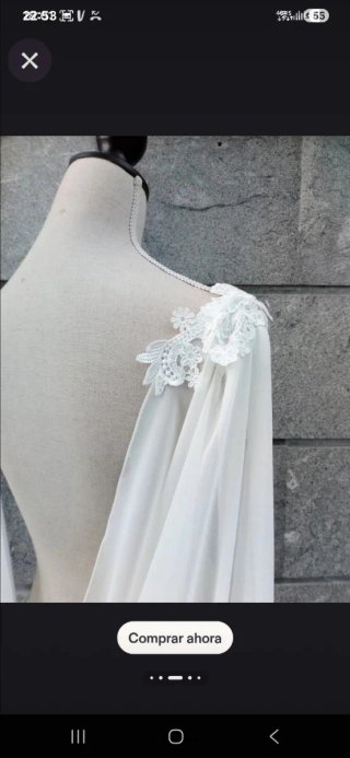 Capa Novia Haizea Couture Blanca