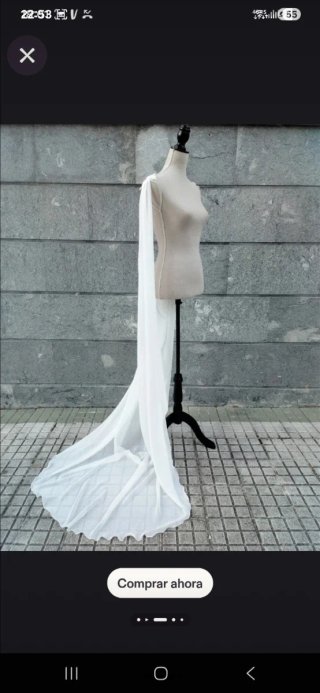 Capa Novia Haizea Couture Blanca