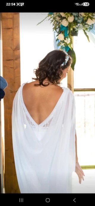Capa Novia Haizea Couture Blanca
