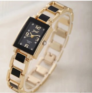 Reloj Mujer Dorado y Negro