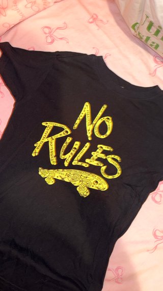 Camiseta No Rules Talla M