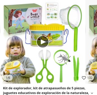 Kit explorador infantil