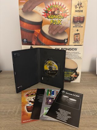 Donkey Konga Pak. GameCube PAL