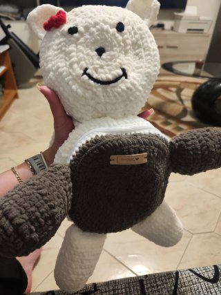 Zainetto Orsetto Amigurumi Fatto a Mano