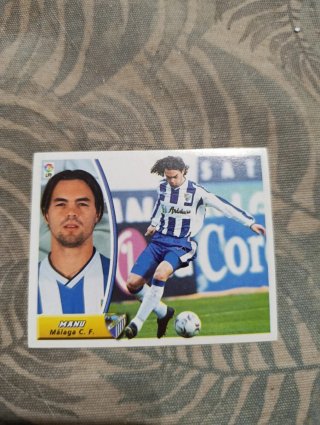 Manu Málaga C.F. Cromos Fútbol