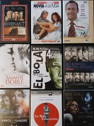Películas DVD varios generos