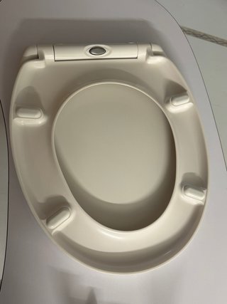 Copriwater ammortizzato bianco