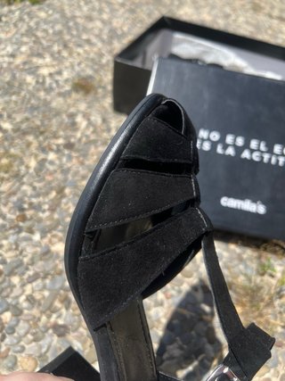Sandalias tacón negras Camila’s