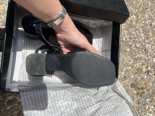 Sandalias tacón negras Camila’s