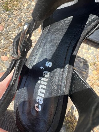 Sandalias tacón negras Camila’s