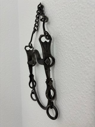 Bocado vaquero forjado a mano