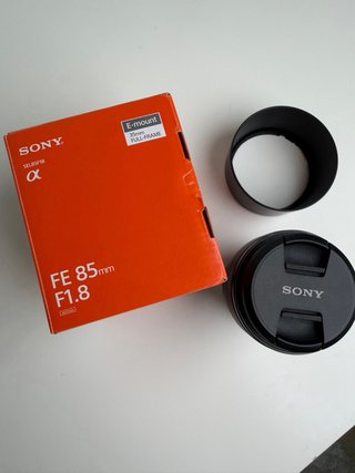 Objetivo Sony FE 85mm F1.8 Full Frame E-mount