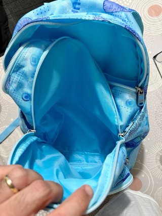 Mochila Totto Azul Estampado Videojuegos