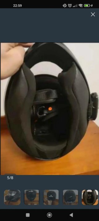 Casco Shark Talla L + Cardo Freecom2