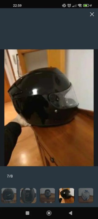 Casco Shark Talla L + Cardo Freecom2