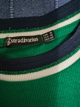 Jersey Stradivarius verde