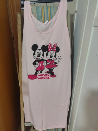 Camisón rosa Mickey & Minnie