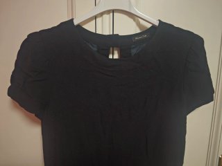 Vestido Massimo Dutti Negro