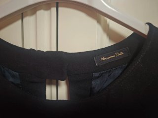 Vestido Massimo Dutti Negro