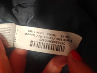 Vestido Massimo Dutti Negro