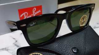 Ray-Ban Wayfarer 2140 Lenti Verdi 50-22