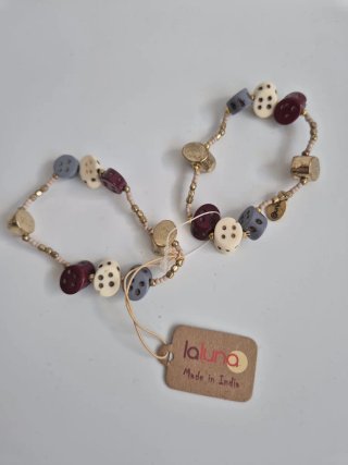 Lote Pulsera Laluna Multicolor.
