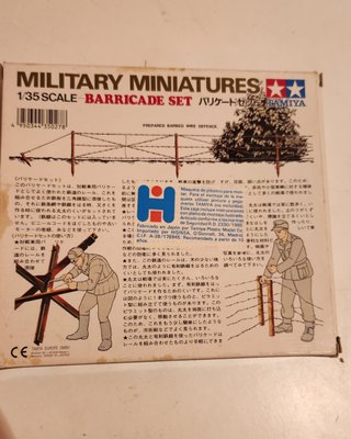 Tamiya 1/35 Set de Barricadas