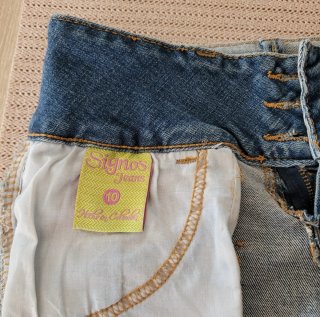 Shorts vaqueros colombianos