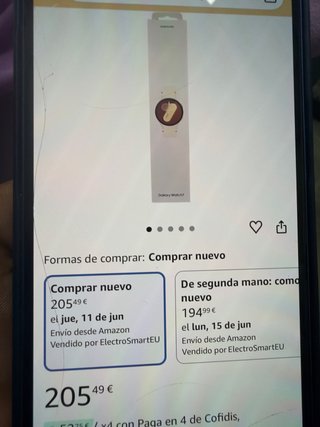 Reloj Samsung Blanco