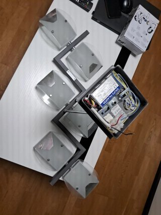 Lámpara moderna salón/dormitorio 50 euros cada 1.
