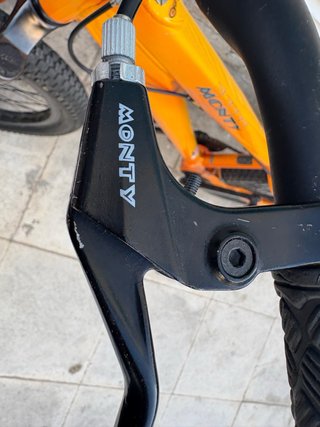 Bicicleta Monty 324 DS Naranja