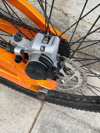 Bicicleta Monty 324 DS Naranja