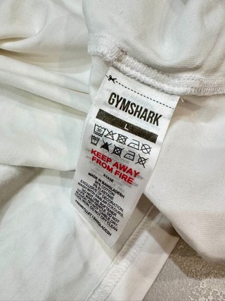 T-shirt Gymshark Bianca Oversize L