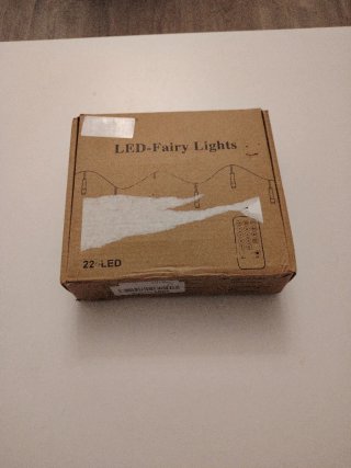 Luci LED rosse e blu per Natale