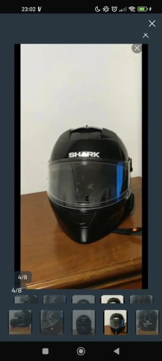 Casco Shark Talla S + Cardo Freecom 2