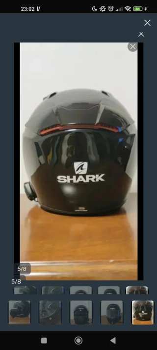 Casco Shark Talla S + Cardo Freecom 2