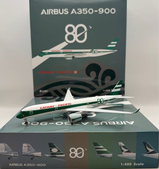 Maqueta Avión Cathay Pacific A350-900 B-LRJ 80th