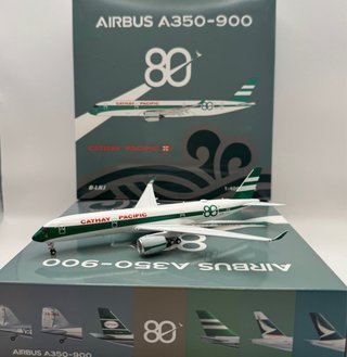 Maqueta Avión Cathay Pacific A350-900 B-LRJ 80th