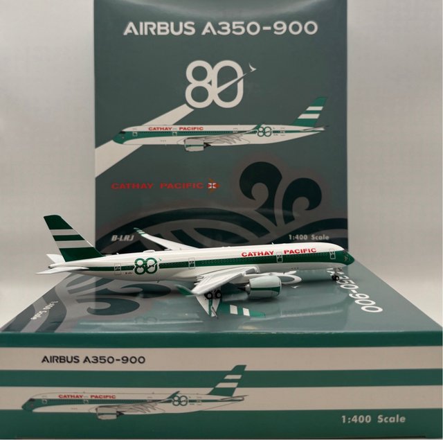 Maqueta Avión Cathay Pacific A350-900 B-LRJ 80th