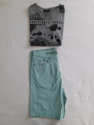 Conjunto Camiseta y Bermudas Hombre