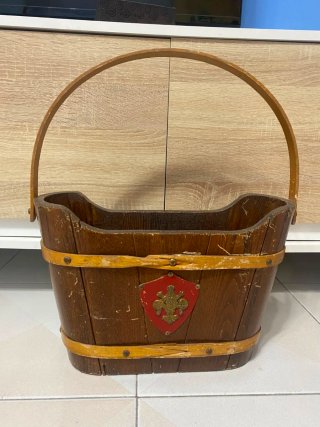 Portariviste in legno anni 70